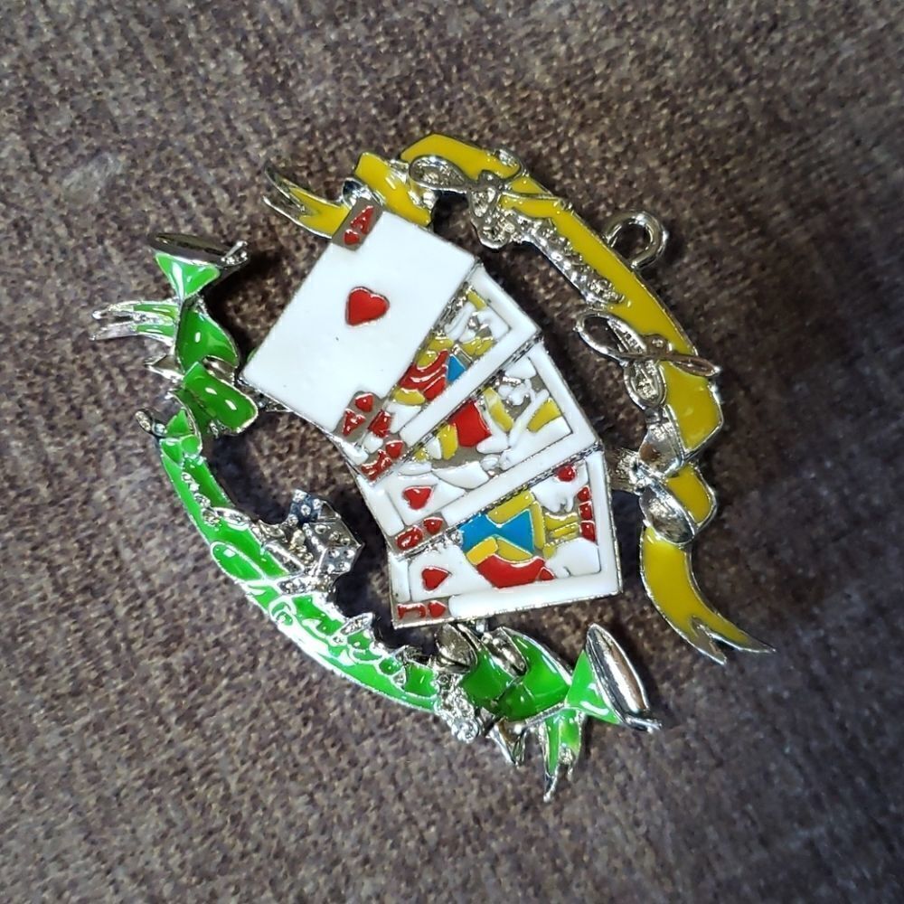 Mardi Gras Krewe of Bad Habits Pendant Pensicola - Picture 5 of 6